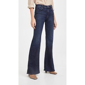 Mother The Doozy Dark Blue Flare Jeans Size 26 in Bombay Lost And Found
